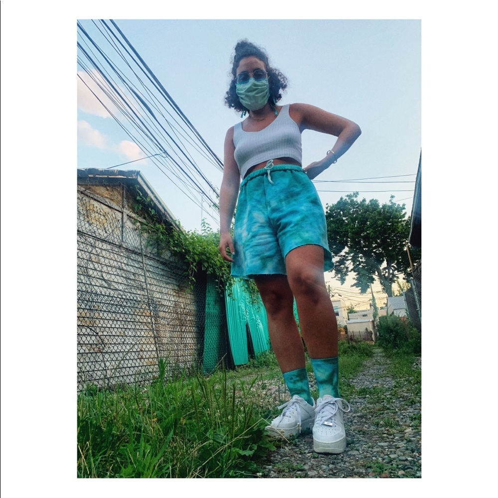 💙💚AQUA TIE DYE SET💚💙 [4 pieces]